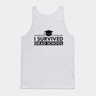 College Graduate - I survived med school Tank Top